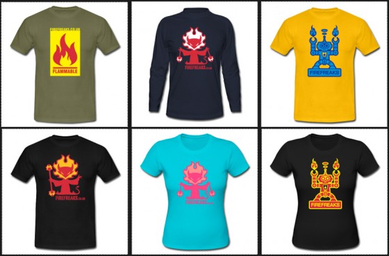 Firefreaks Branded T-shirts